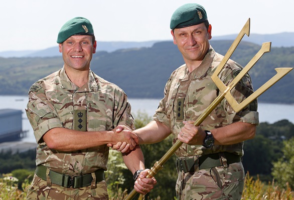 New Commanding Officer for Clyde based Royal Marine Commandos