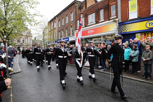 Tiverton turns out for Enterprise Freedom Parade