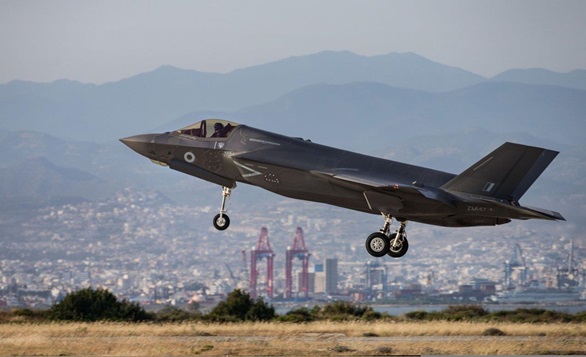 F35 Lightning jets have arrived in Cyprus