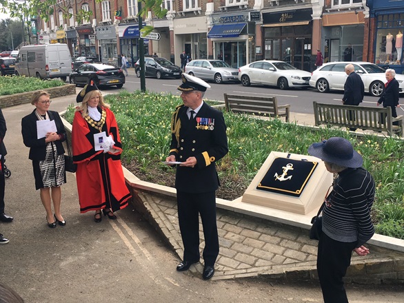 Zeebrugge heroes honoured with ceremonial paving stones in the capital
