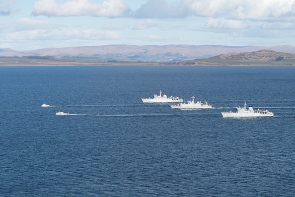 Mission System Team 3 – part of the Mine and Threat Exploitation Group (MXTG) – has been delivering on operations and trials on the Clyde to develop autonomous systems to support the future of minehunting within the service.