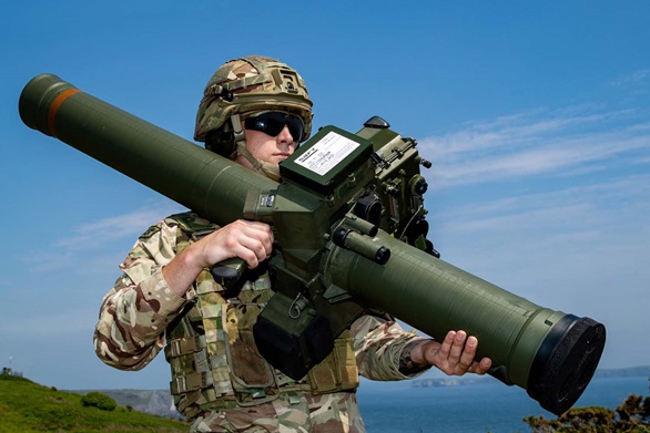 Royal Marines High Velocity Missile firing
