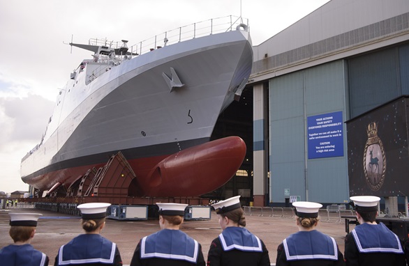 New offshore patrol vessel named HMS Trent